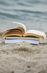Books on the beach