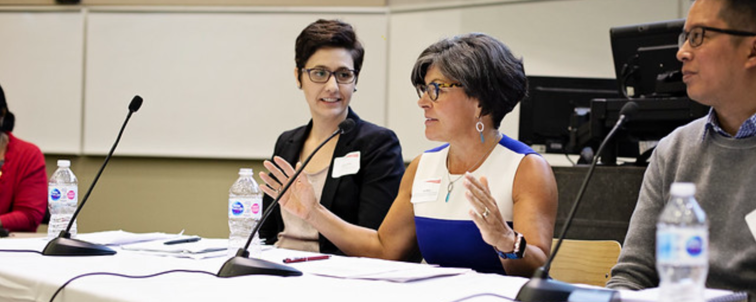 People sitting at a table