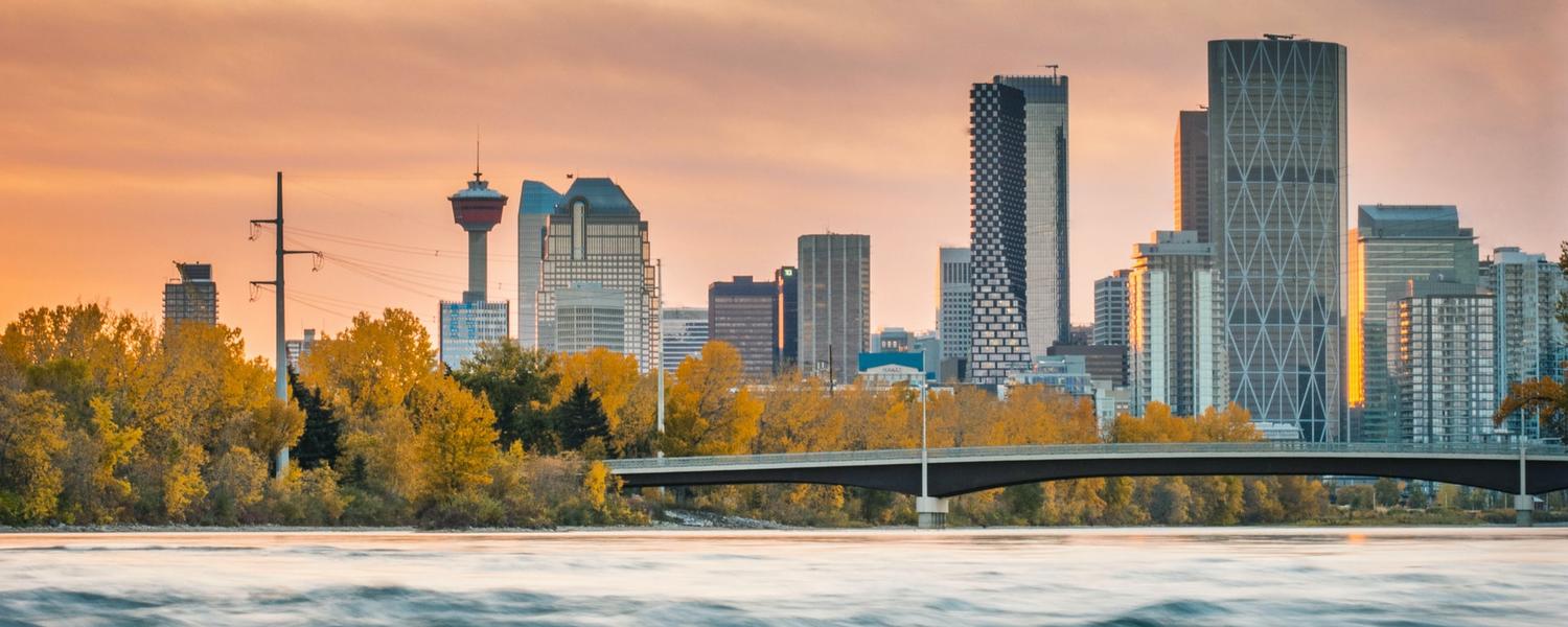 Calgary and the Bow river