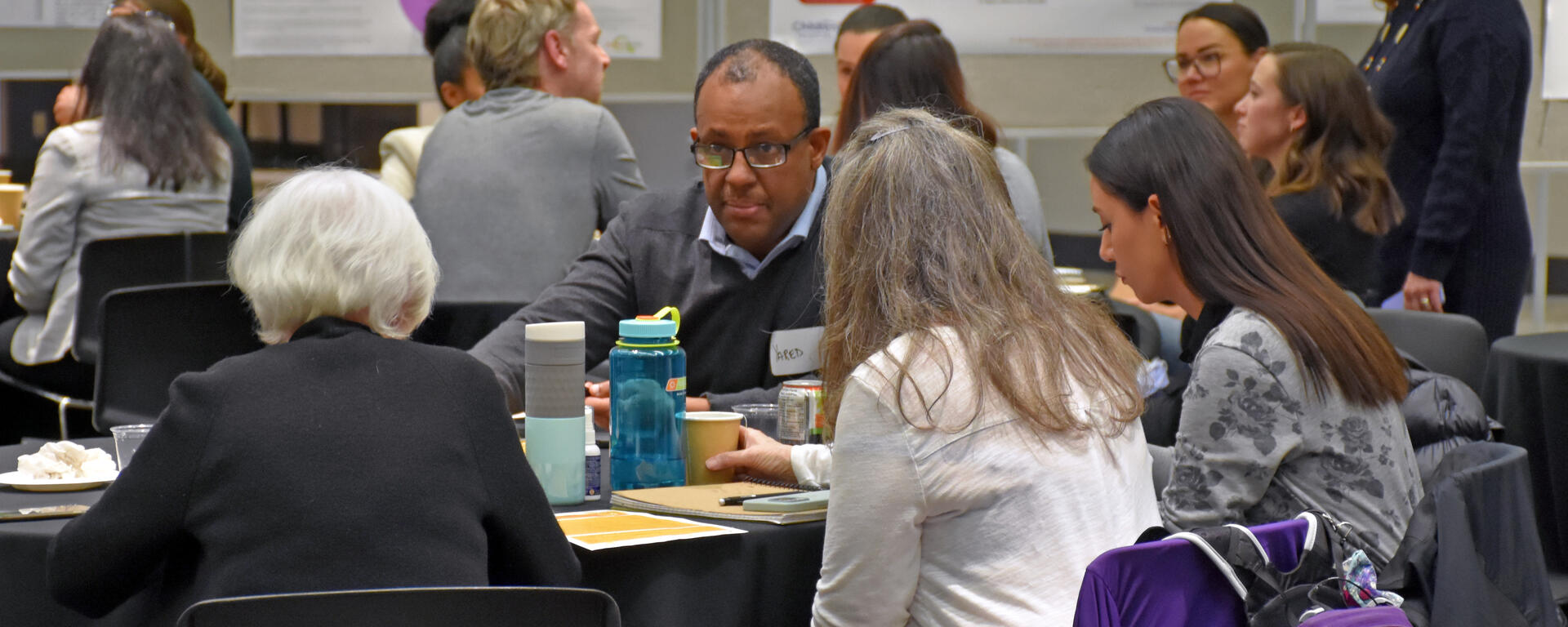 Attendees at the Health Equity HUB launch