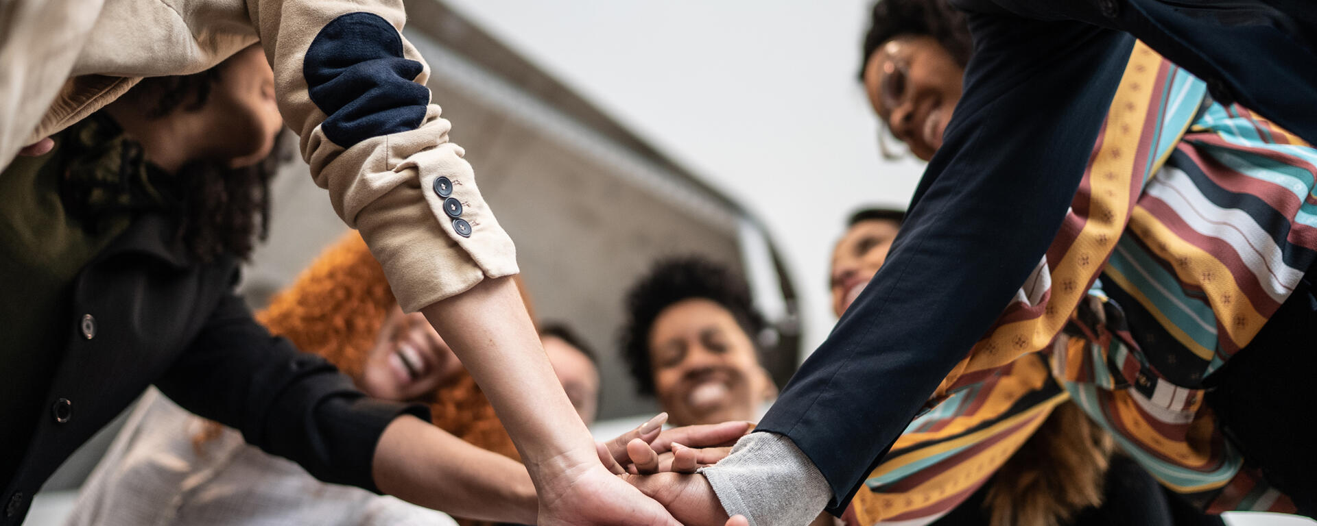 Diverse people - hands