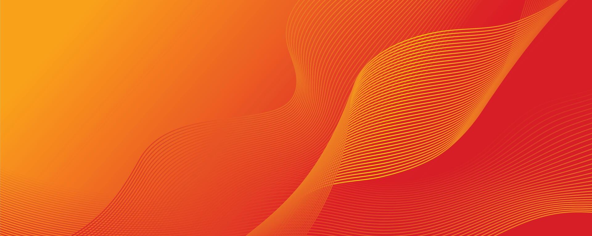 Yellow to orange gradient with abstract lines in lighter and darker shades