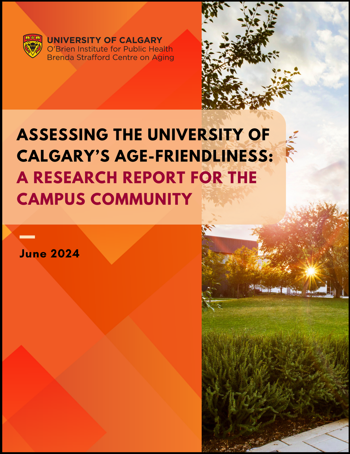 Image of the cover page of the research report