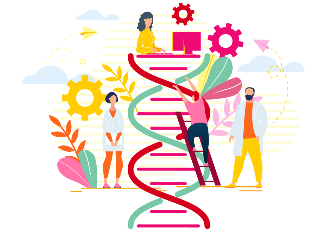 four people making a difference