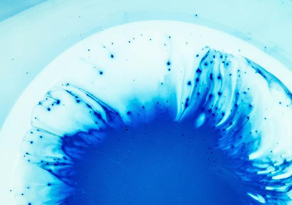 blue