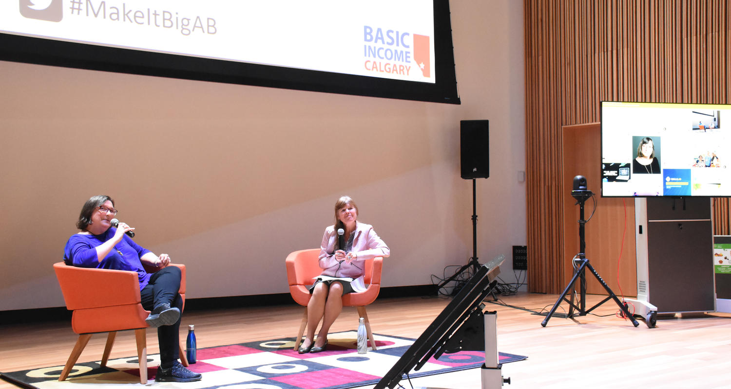 Speakers at Basic Income make it B.I.G event
