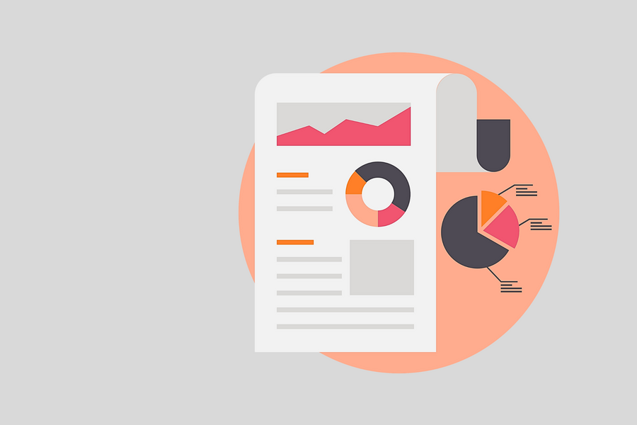 page of a report with graphs