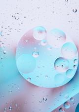 Abstract image with blues