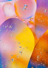 Abstract image with multiple colours